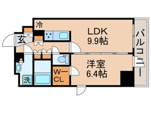 フュージョナル五反野(401)の物件間取画像